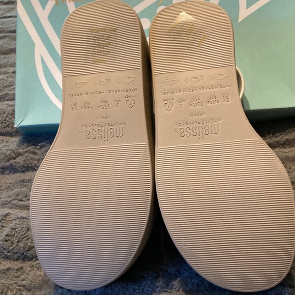 Vivienne Westwood White with Tan Platform Sandals - Picture 7 of 14